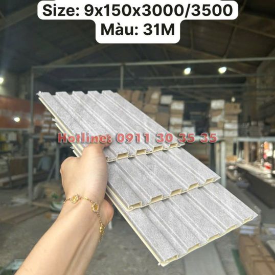 Lam 5 Sóng Thấp Nhựa Giả Gỗ| Màu 31M