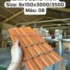 Lam 3 Sóng Thấp Nhựa Giả Gỗ| Màu 08