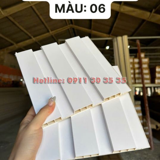 Lam 3 Sóng Thấp Nhựa Giả Gỗ| Màu 06